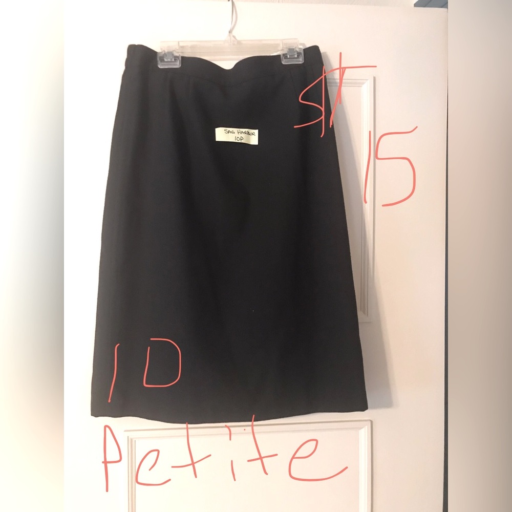 Black skirt